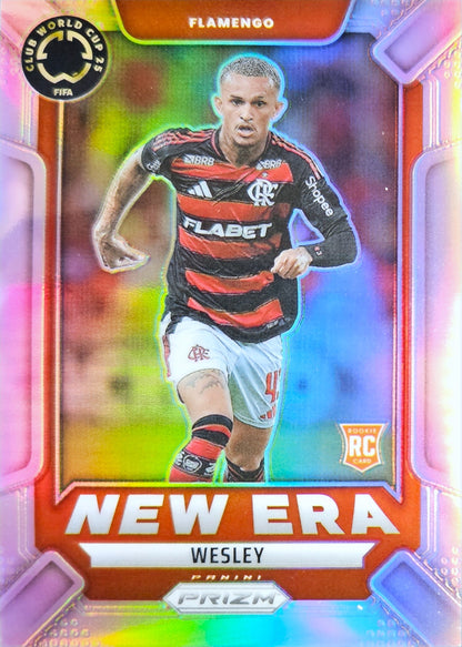 Wesley (RC) - New Era Refractor - Prizm FIFA Club World Cup 2025