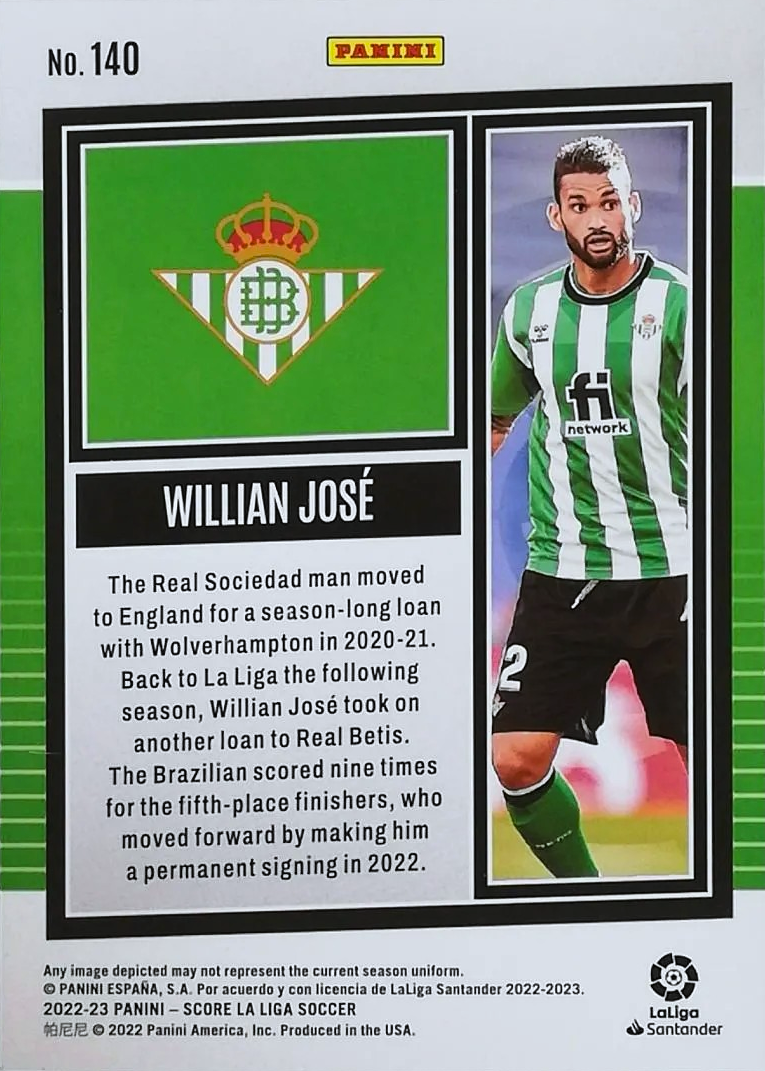 Willian José - Score LaLiga 22/23