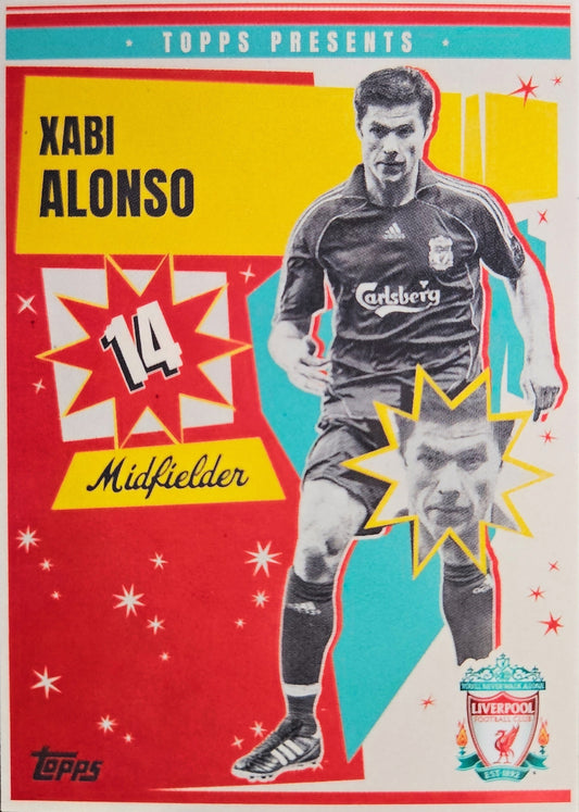 Xabi Alonso - Topps Presents - Team Set Liverpool 23/24