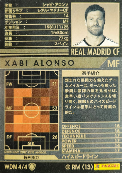 Xabi Alonso - World-Class DM - WCCF 12/13