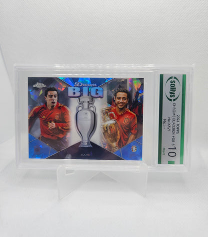 Xavi Hernández - Dream Big - Sollys 10 - Topps Chrome Sapphire UEFA Euro 2024 Germany