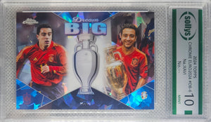 Xavi Hernández - Dream Big - Sollys 10 - Topps Chrome Sapphire UEFA Euro 2024 Germany