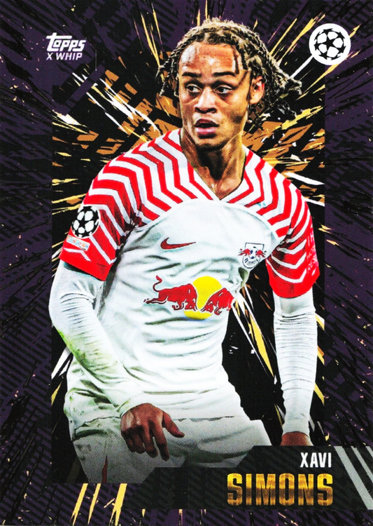Xavi Simons - Topps Gold UEFA Club Competitions 23/24