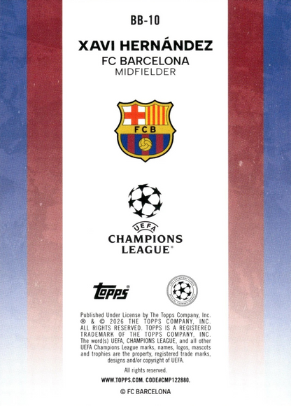 Xavi Hernández - Best of the best - UEFA Club Competitions 25/26