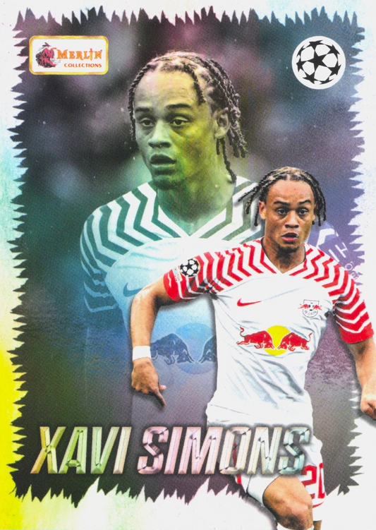 Xavi Simons - Young Guns - Merlin Heritage UEFA Club Competitions 23/24