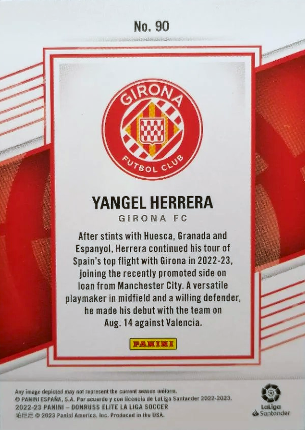 Yangel Herrera - Donruss Elite LaLiga 22/23