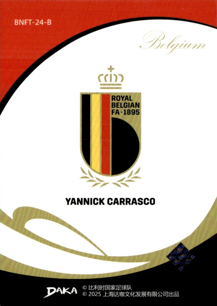Yannick Carrasco - BNFT-24-B - Top Audience Bélgica 2025