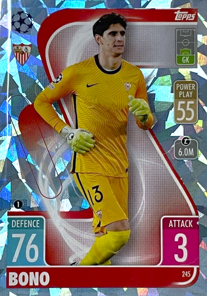 Yassine Bounou - Cristal - Match Attax UEFA Club Competitions 21/22