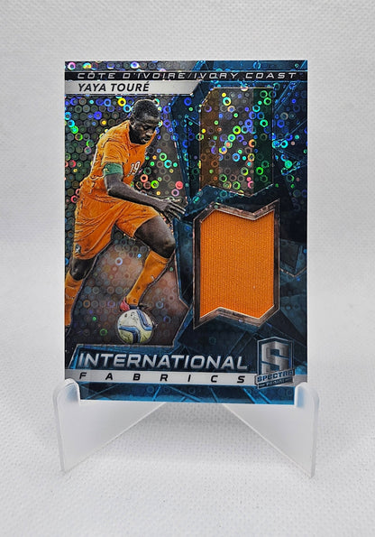 Yaya Touré /75 - Parche - International Fabrics - Spectra Soccer 16/17