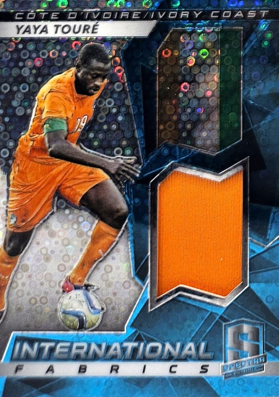 Yaya Touré /75 - Parche - International Fabrics - Spectra Soccer 16/17