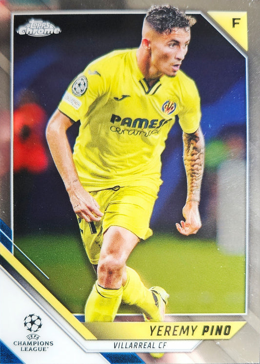 Yeremy Pino - Topps Chrome UEFA Champions League 21/22
