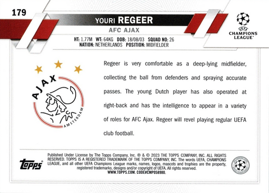 Youri Regeer (RC) - Carnaval - UEFA Club Competitions 22/23