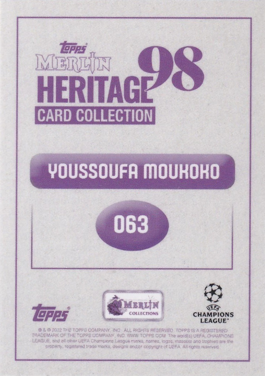 Youssoufa Moukoko - Merlin Heritage 98 UEFA Club Competitions 22/23