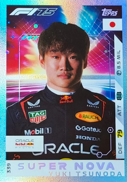 Yuki Tsunoda - Super Nova - Turbo Attax Formula 1 2025