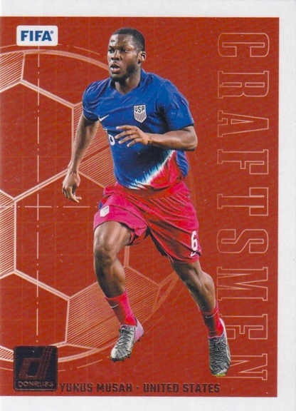 Yunus Musah - Craftsmen Bronze - Donruss Soccer 24/25