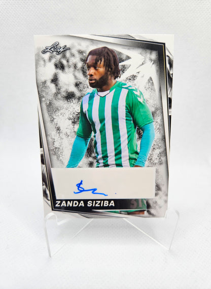 Zanda Siziba - Autógrafo original - Leaf 2024