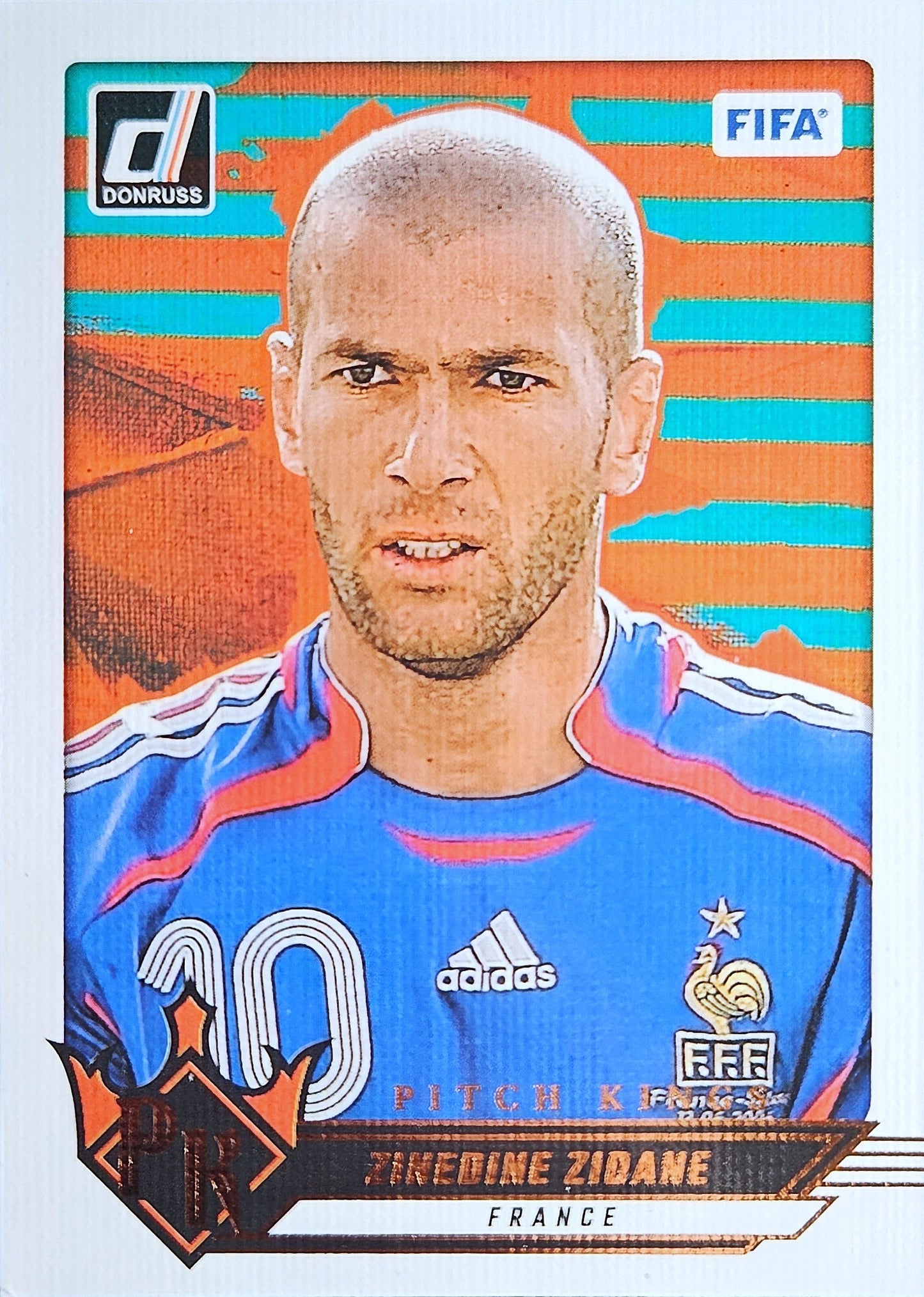 Zinedine Zidane - Pitch Kings Bronze - Donruss Soccer 24/25