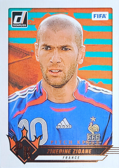 Zinedine Zidane - Pitch Kings Bronze - Donruss Soccer 24/25